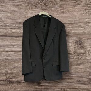 Brandini Men’s Jacket Sports Coat 2 Button Pure Virgin Wool Size 42W35R